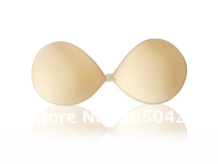 wholesale--silicone free bra invisible bra the special thick cup model 50pcs/lot + free shipping