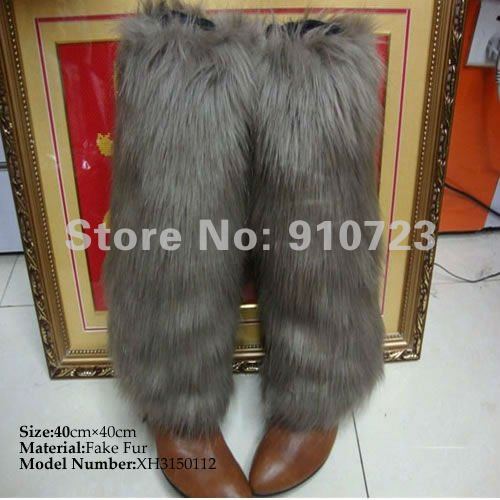 Wholesale - Socks Cover Fashion hot sale high quality faux fur winter warm / Faux Fur Foot Cover XH3150112