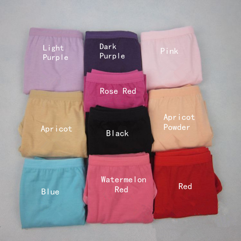 Wholesale Women Plus Underwear 95% Cotton + 5% Spandex L XL XXL XXXL Briefs Free Shipping