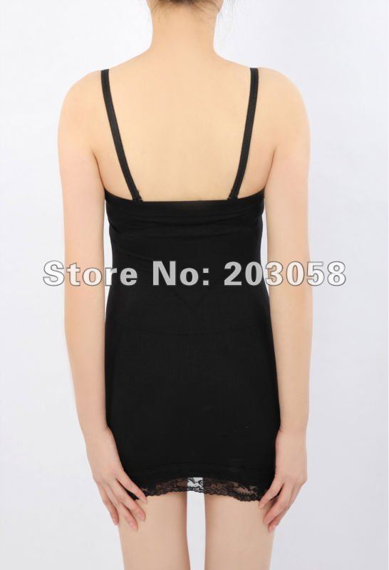 wholesale--Women's Body Slimming Camisole Shaper Underwear Shapewear Vest with lace detail 30pcs/lot+free shipping