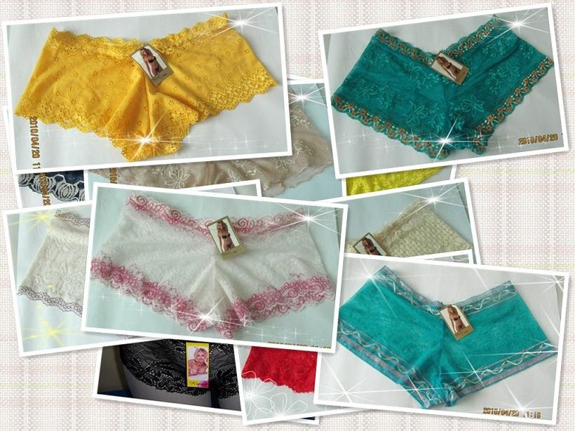 Wholesale - Women's Underwear Lace Panties Boxers 100pcs/lot Mixed order Lowest Price