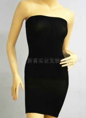 wholesale wrap chest shaperwear slip,strapless dress shaper,15pcs/lot,free shipping.