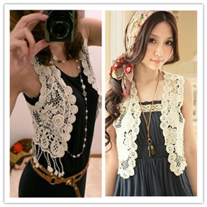 Wholesales 2013 all-match cutout sweater small vest small cape coat shrug short travel