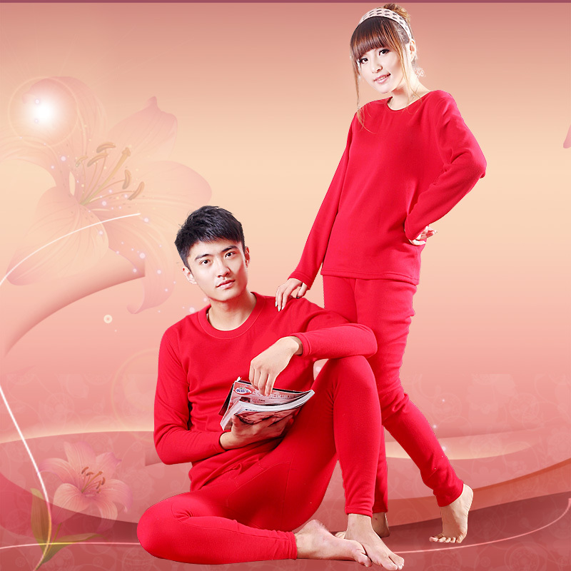 Winter a35 surround winter lovers series of paragraph thickening velvet thermal underwear