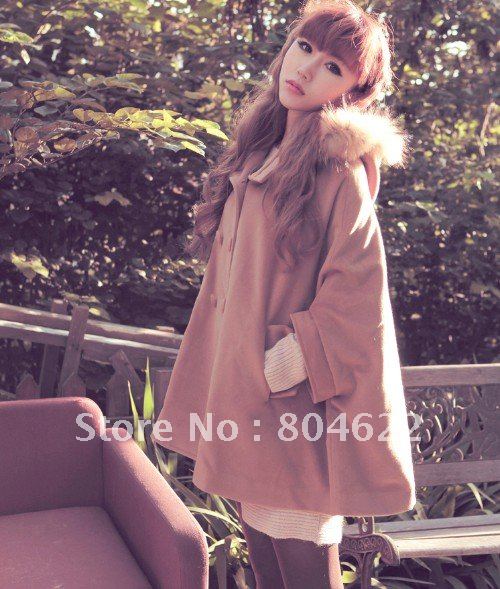 Winter Coat Hot Sale ! Fashion! Women's Coat  Fashion Overcoat Free shipping lady's outerwear 100% New Good Quality (HH-B)