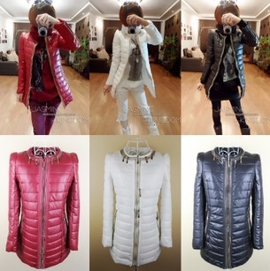 Winter Down ladies cotton jacket slim coat leisure jacket outerwear h232 Free shipping