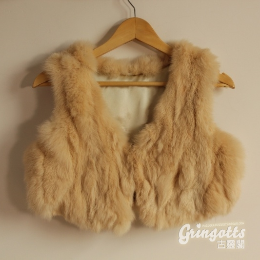 Winter fur vest 2012 vivi hot pepper rabbit fur vest short design outerwear