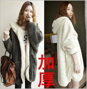 Winter maternity clothing autumn and winter outerwear thickening thermal maternity top berber fleece fashion cardigan sweatshirt