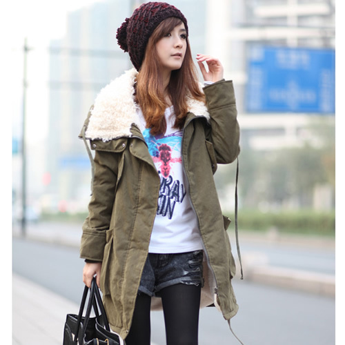 Winter maternity clothing maternity large lapel wadded jacket thickening maternity outerwear maternity top wadded jacket