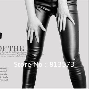 Winter  New Arrival Warm Women leather Leggings Ladies  Sexy Leather Pants 040WOO  FREE SHIPPING