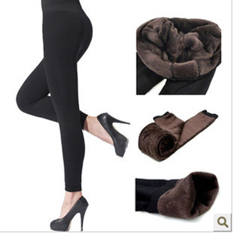 Winter plus velvet thickening warm pants velvet legging autumn and winter thick