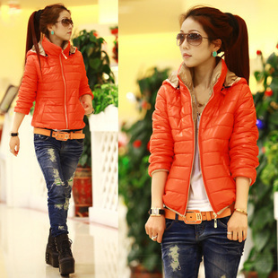 Winter short design female slim down coat down coat female winter clothes thickening outerwear