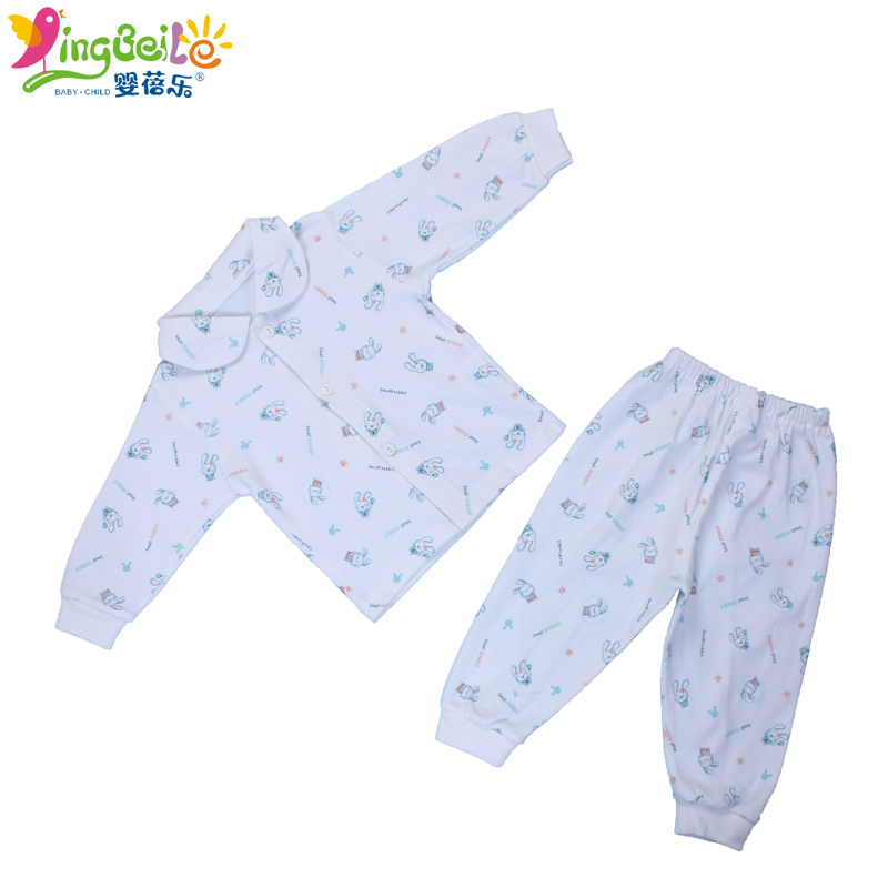 winter/spring baby home sleeping sets children long-sleeved pure cotton warm underwear  printing sets