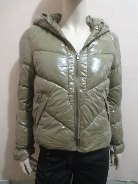 Winter women's cotton-padded jacket women's cotton-padded jacket windproof rainproof patent leather wadded jacket