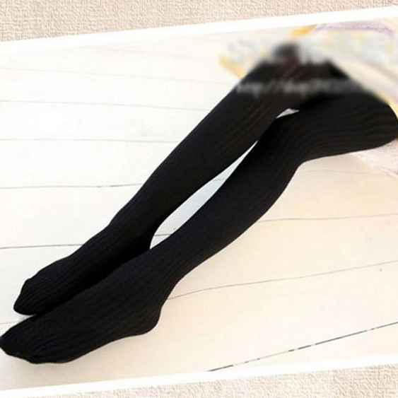 winter women's tight pantyhose, bottomed long socks, kintted, vintage, retail or wholesale, free shipping, W295