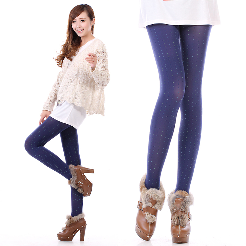 Wire autumn and winter all-match legging female multicolour stockings slim pants autumn 133