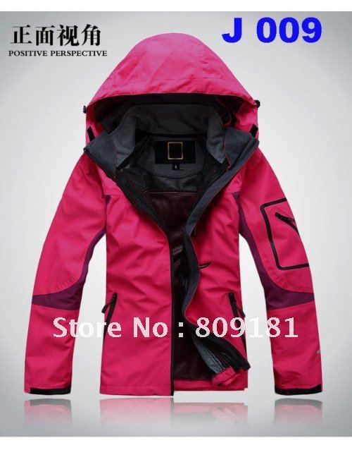 Woman'soutdoors waterproof Jackets /  Hiking two-Piece coat / winter warm fashion wolf's claw Outerwear / RBT