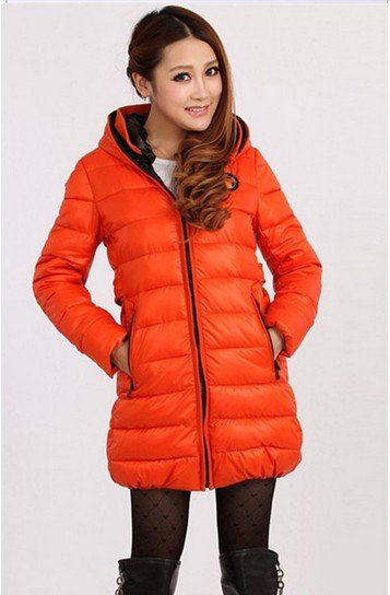 Women 2012 plus size autumn and winter thickening down cotton-padded jacket wadded jackets female free shipping