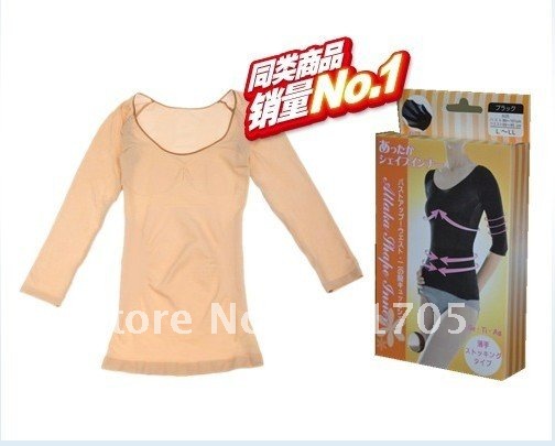 women autumn 3 quarter sleeve  slimming shirt (ny035)  300pcs/lot