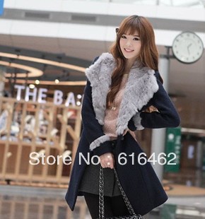 women fashion style fur coat