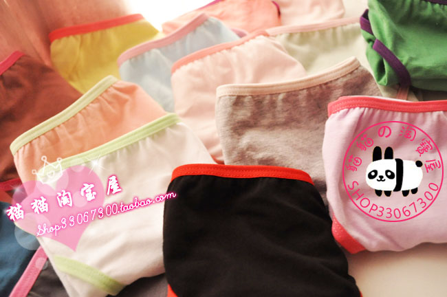 women's 100% cotton modal solid color panties color block decoration underwear