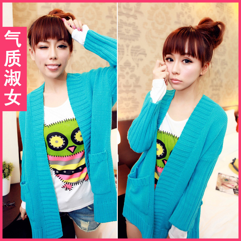 Women's 2012 batwing sleeve cape sweater short jacket h621 winter