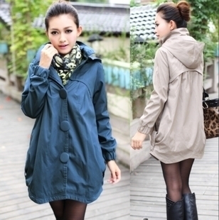 Women's 2012 cloak trench new arrival trench casual spring and autumn plus size female mm outerwear