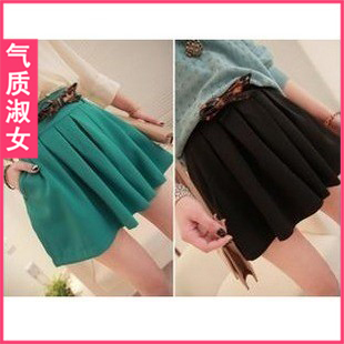 Women's 2012 summer vintage high waist all-match skorts k582 spring