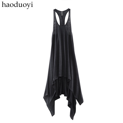 Women's asymmetrical tank dress for freeshipping