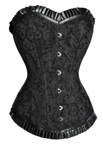 Women's black shaper decorative pattern lace vest breasted corselets 5200 ladies sexy corset sexy lingerie sexy Shapers