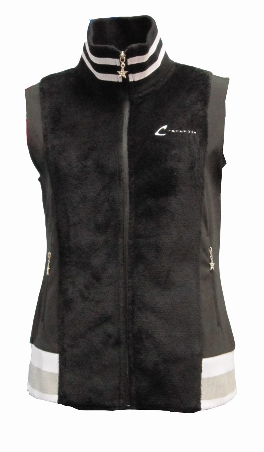 Women's coral fleece vest