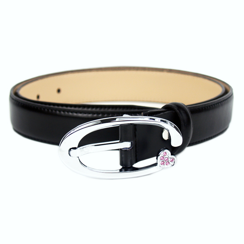 WOMEN'S COWHIDE BELT  SIMPLE GENUINE LEATHER FASHION BELT