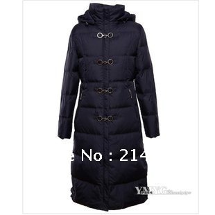 Women's down jacket in the long section Cheap sale Hooded down jacket Warm winter coat