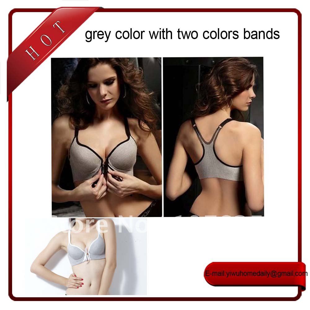 women's fashion bra,sexy bra,fashion brassiere,sports bra,with grey color and free shipping 2012 wholesale&retail