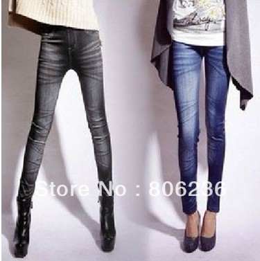 Women's Fashion Jeans Women Skinny Tights Pants  A2379