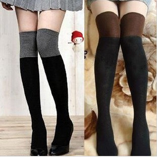 Women's fashion popular irregular socks knee-high knee socks 100g