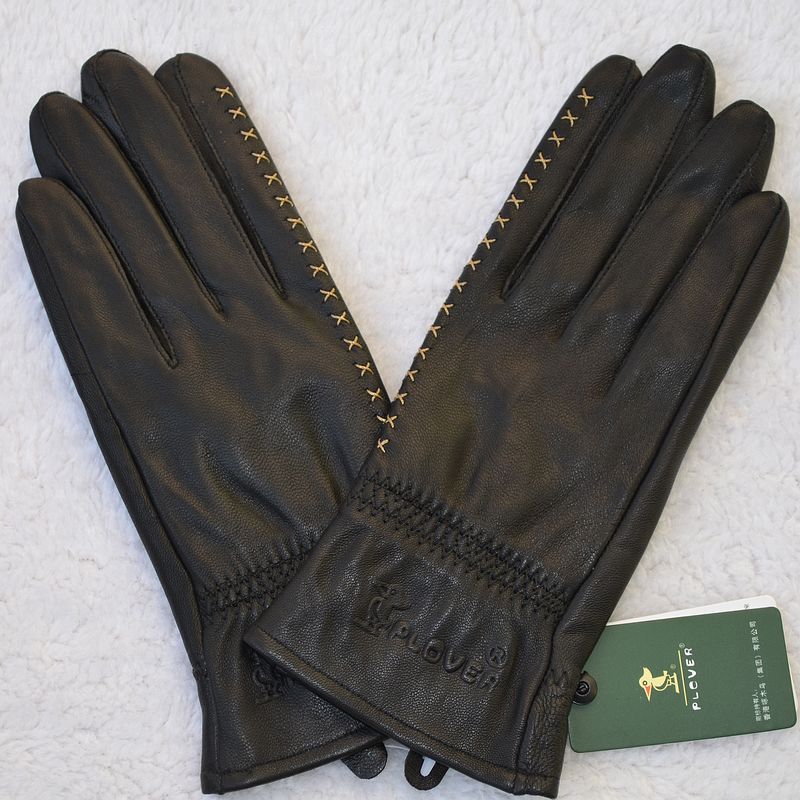 Women's genuine leather gloves sheepskin gloves women's thin