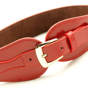 Women's genuine leather wide belt fashion all-match cummerbund wide strap Women decoration belt sweet