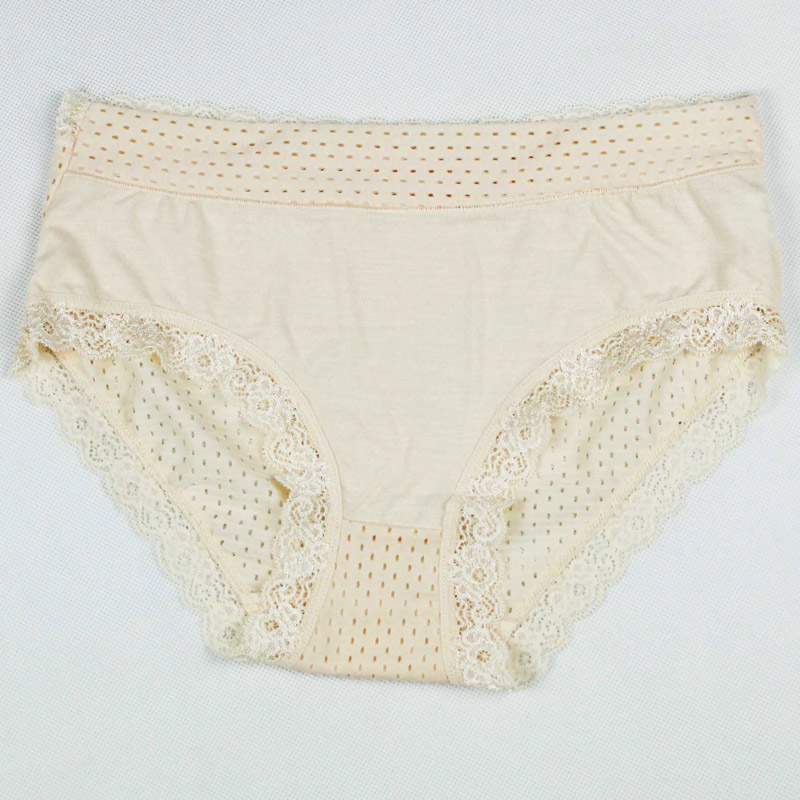 women's lace panties modal mid waist women's briefs underwear