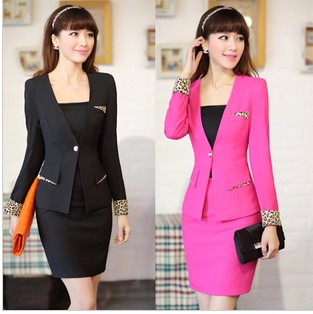 Women's new arrival 2013 slim fashion work wear set piece set skirt work wear