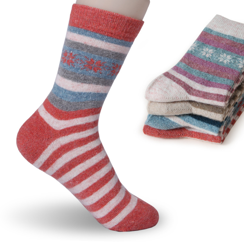 Women's rabbit wool socks sock thermal thickening winter socks