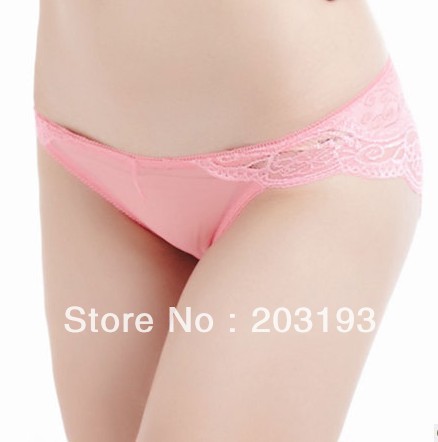 Women's sexy Underpants Bud silk temptation hollow out triangular low waist female underwear briefs