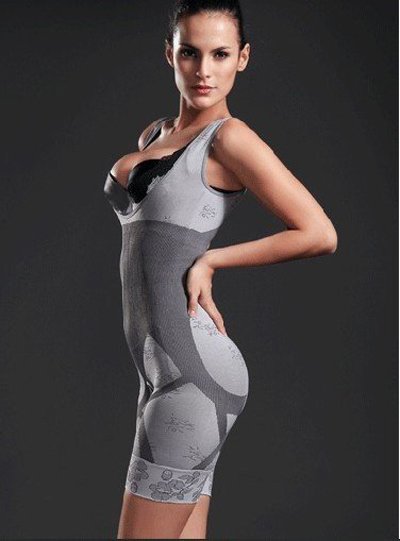 Women's shapers Natural Bamboo Charcoal Invisible Magic Bodysuit Slimming BodyShaper