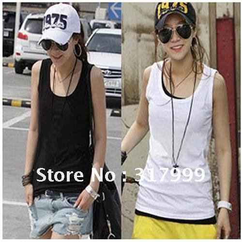 Women's Tank Top Shirt  Vest Waistcoat Camisole  free shopping E317