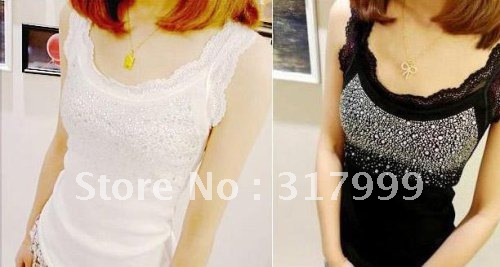 Women's Tank Top Shirt  Vest Waistcoat Camisole  free shopping E319