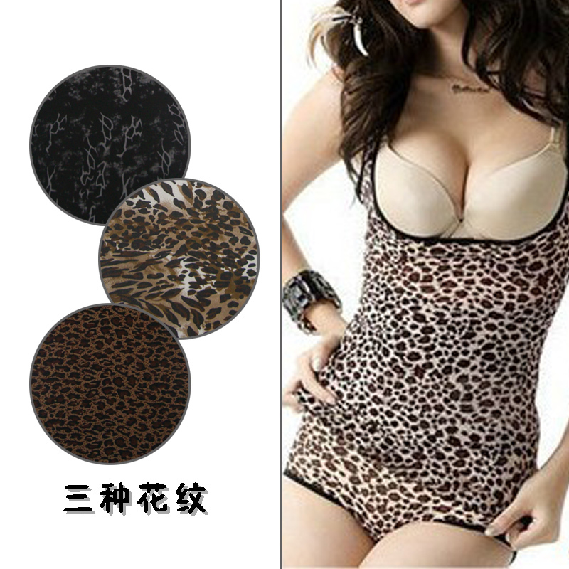 Women's thermal vest ,leopard print sleeveless shapewear vest ,abdomen drawing basic underwear,free shipping