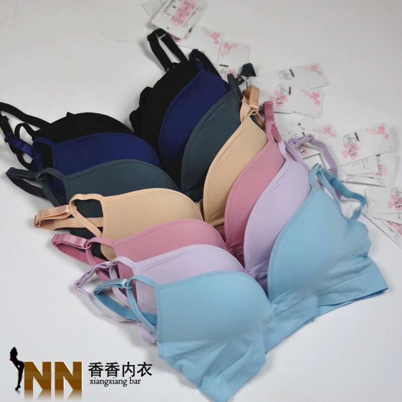 Women's underwear thickening of small push up accept supernumerary breast wireless bra sports bra 1043