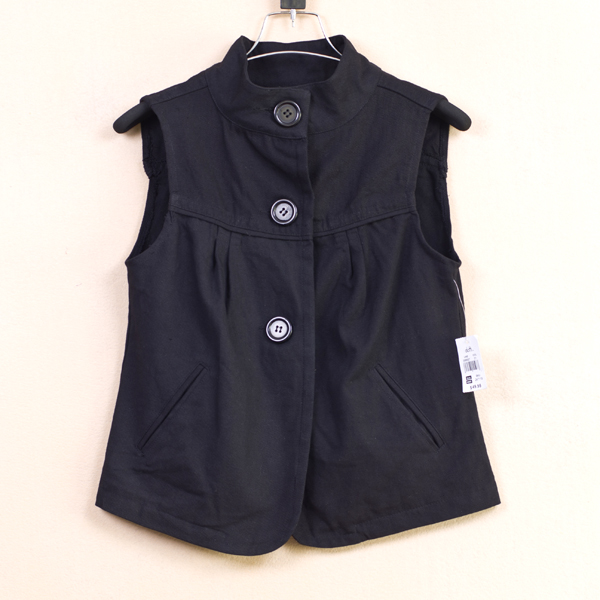 Women's vest 100% cotton top 2012 autumn outerwear short design Min.order 1pcs - free shipping