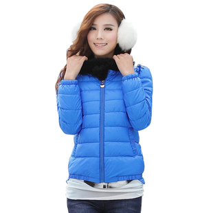 Women's wadded jacket female outerwear 2012 slim short design women's cotton-padded jacket thickening