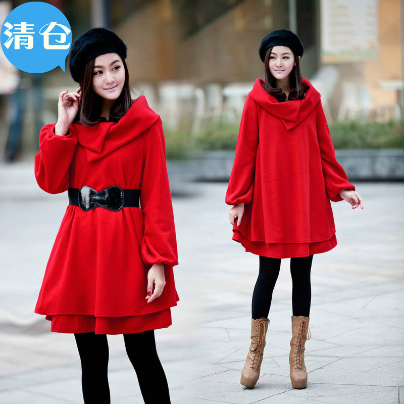 Women's woolen outerwear wool coat woolen outerwear trench women's outerwear spring and autumn